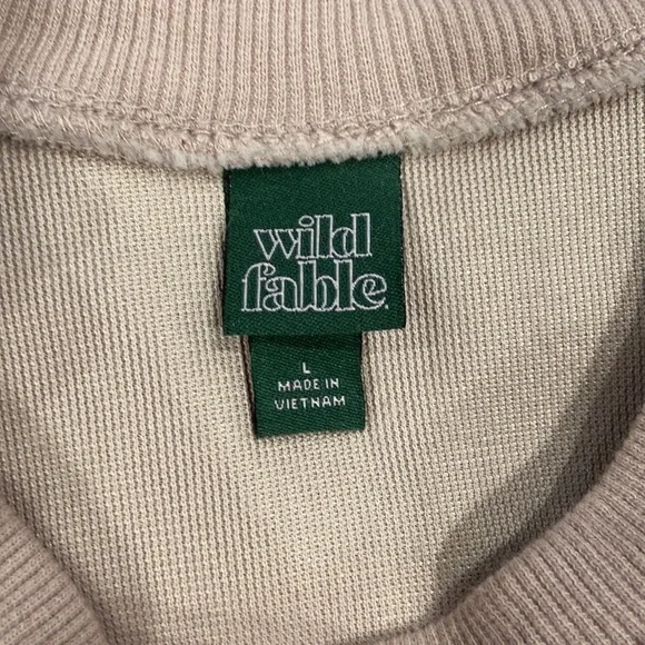 Wild Fable Faux Fur Sweater Size Large Pre-Owned - Picture 7 of 8